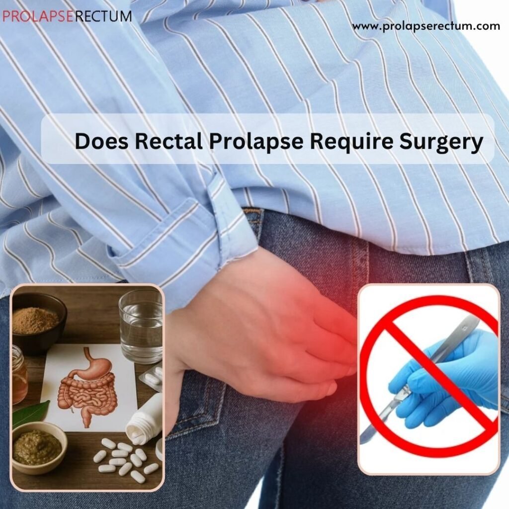 Does Rectal Prolapse Require Surgery