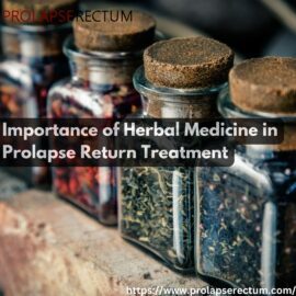 Herbal Medicine in Prolapse Rectum Treatment